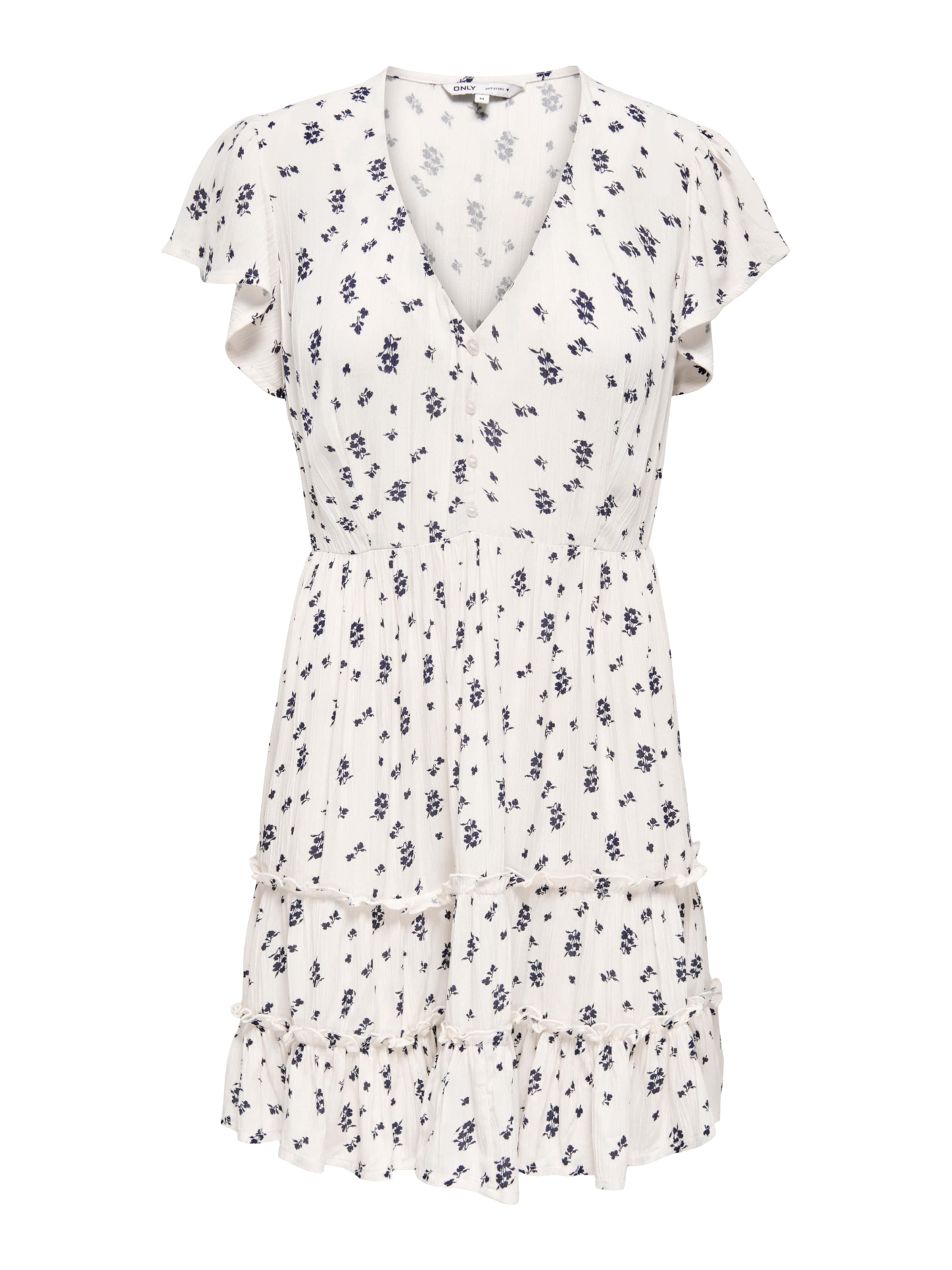 Robe 'ONLClaudette' ONLY en blanc : devant