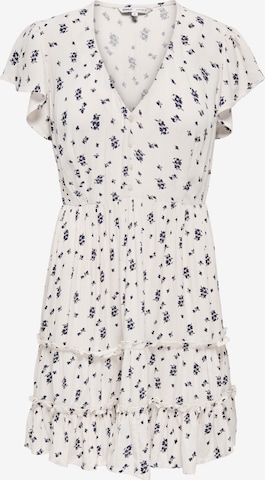 Abito 'ONLClaudette' di ONLY in bianco: frontale