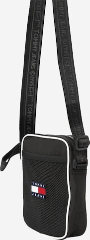 Borsa a tracolla 'Heritage' di Tommy Jeans in nero