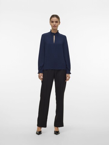 VERO MODA Blouse 'ALVA ' in Blauw