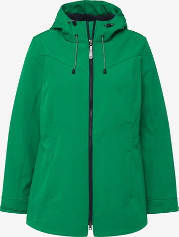 Ulla Popken Performance Jacket in Green: front