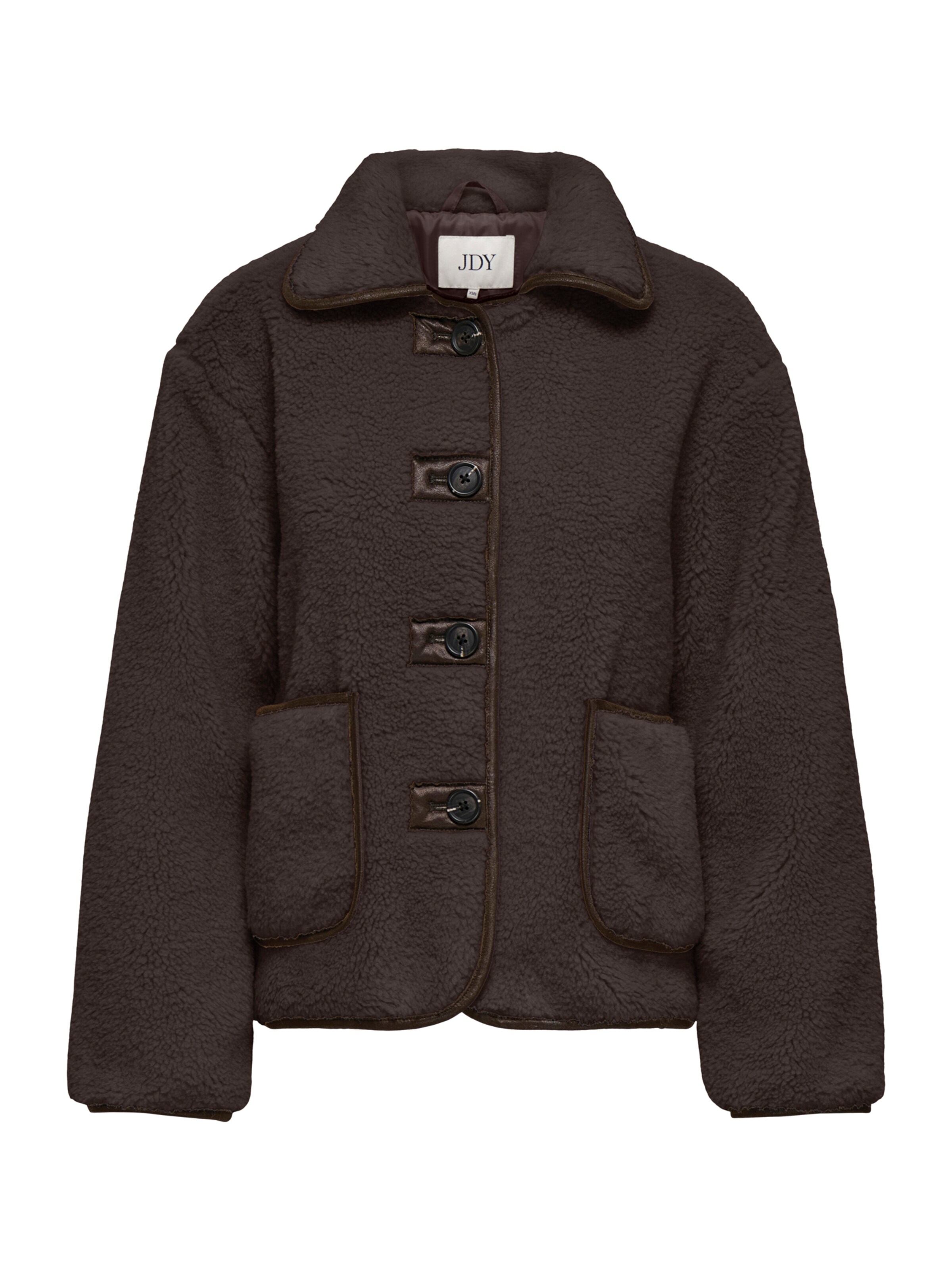 JDY Jacke 'JDYNOELLA' in Braun: Vorderseite