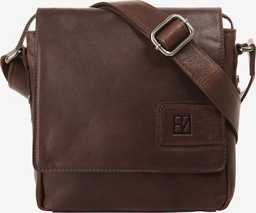BODENSCHATZ - Bolso de hombro en marrón: frente