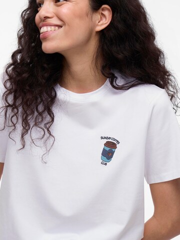T-shirt 'VINora' VILA en blanc