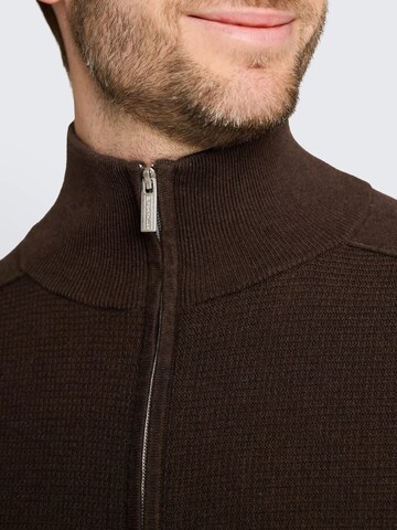 TOM TAILOR Sweater in Brown