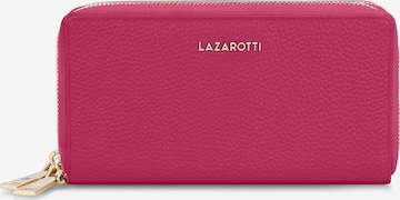 Lazarotti Portemonnaie 'Bologna' in Pink: Vorderseite