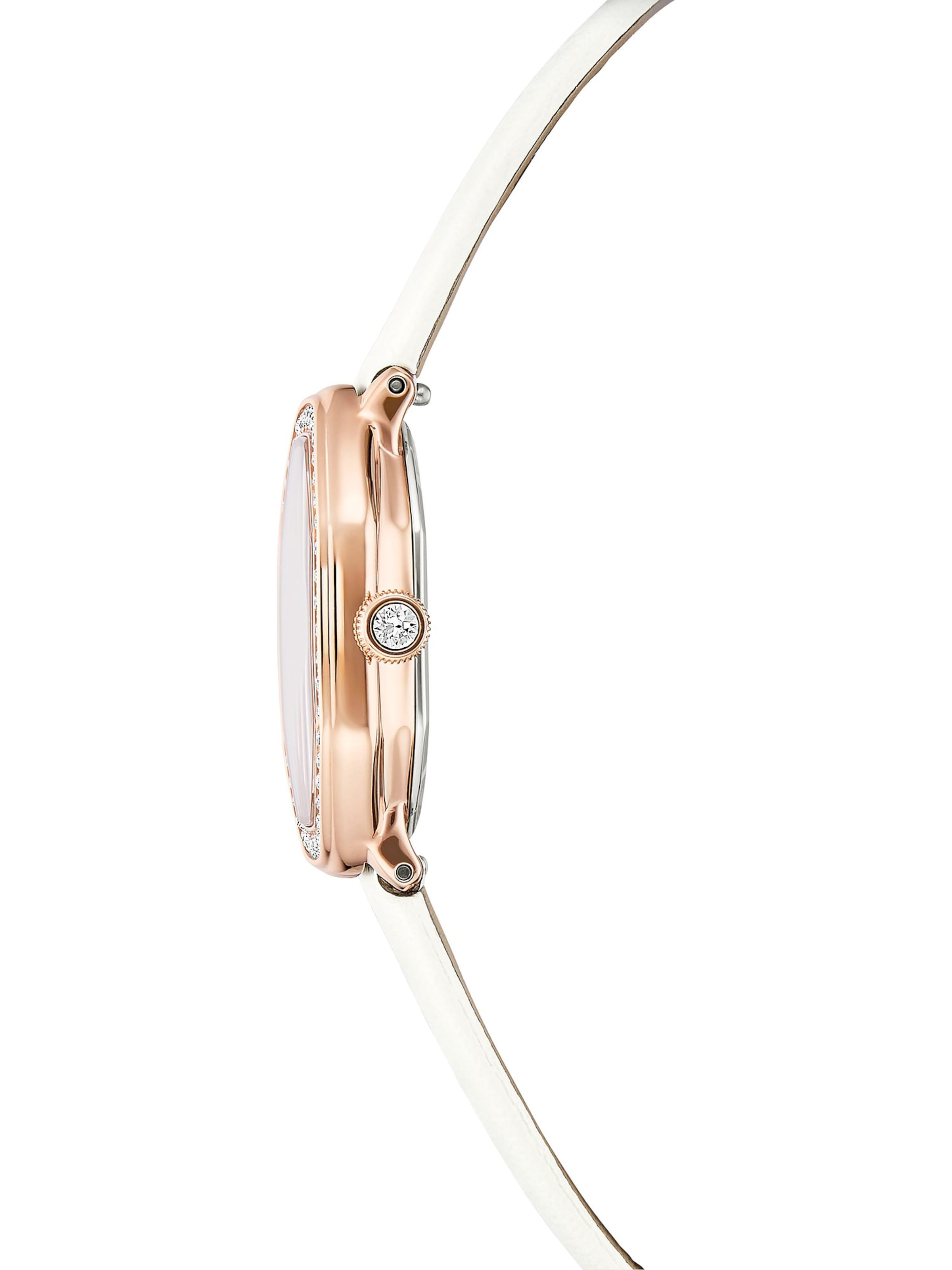 Swarovski Analoguhr in Pink