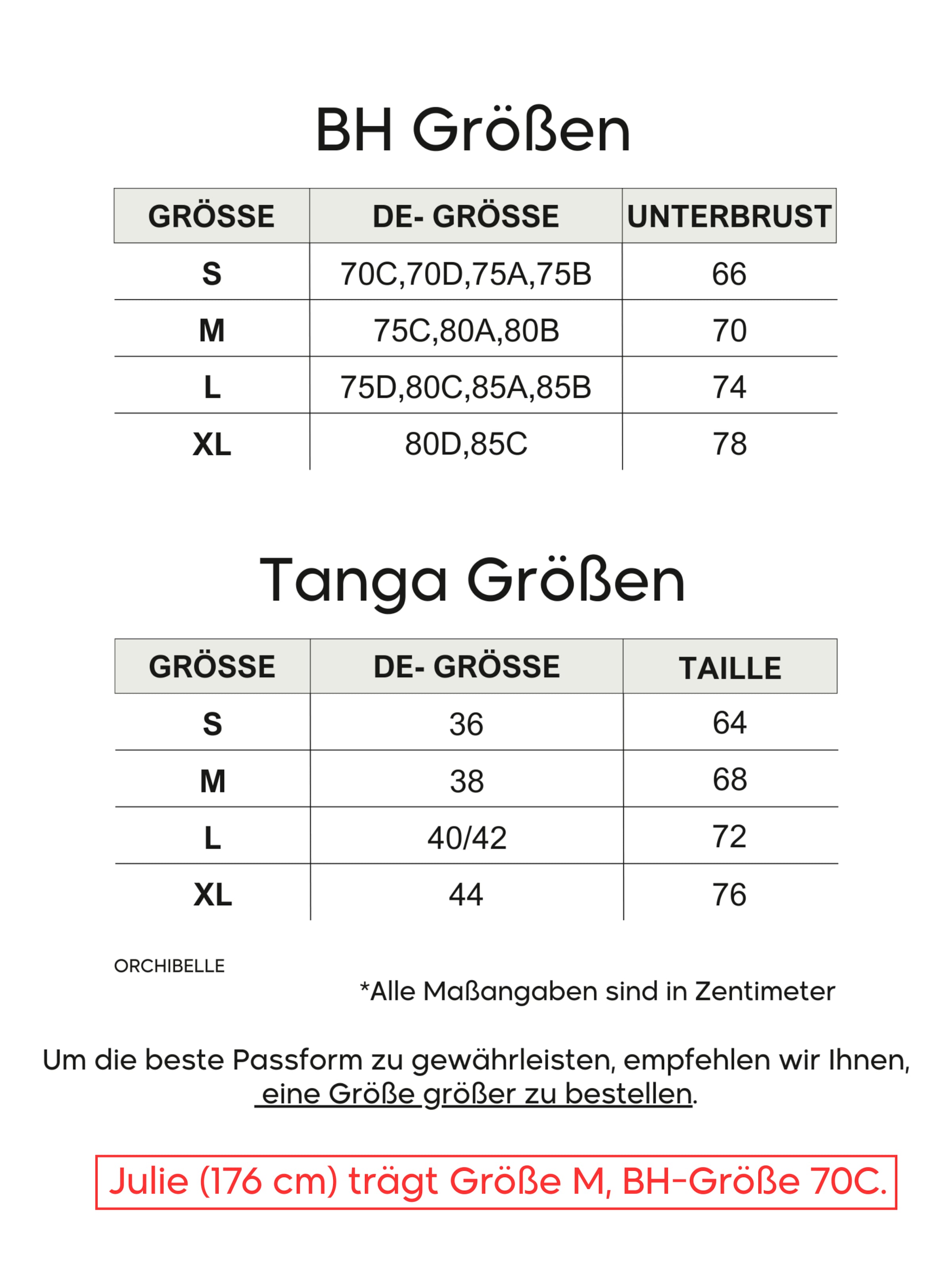 Orchibelle Underwear Sets in Black