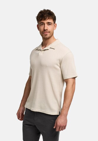 T-Shirt 'INBimmer' INDICODE JEANS en beige