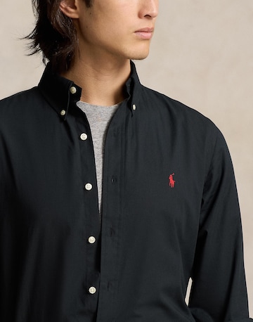 Coupe slim Chemise Polo Ralph Lauren en noir