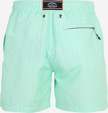 Shorts de bain Superdry en vert