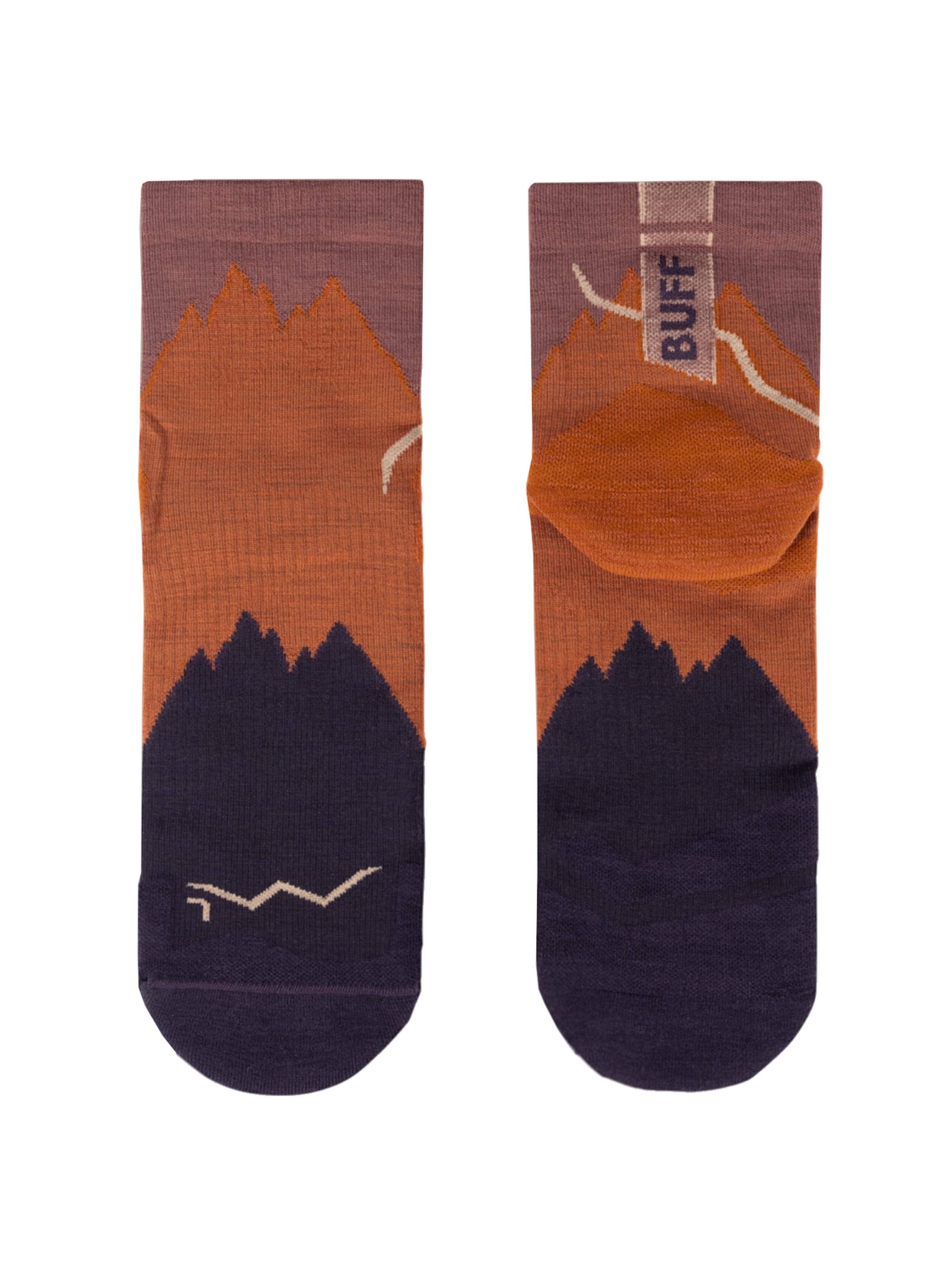 Chaussettes BUFF en marron