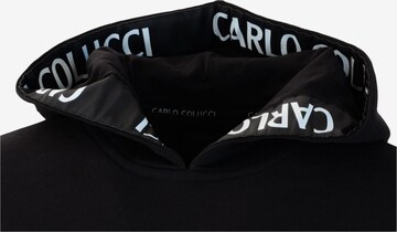 Carlo Colucci Sweatshirt 'Carata' in Schwarz