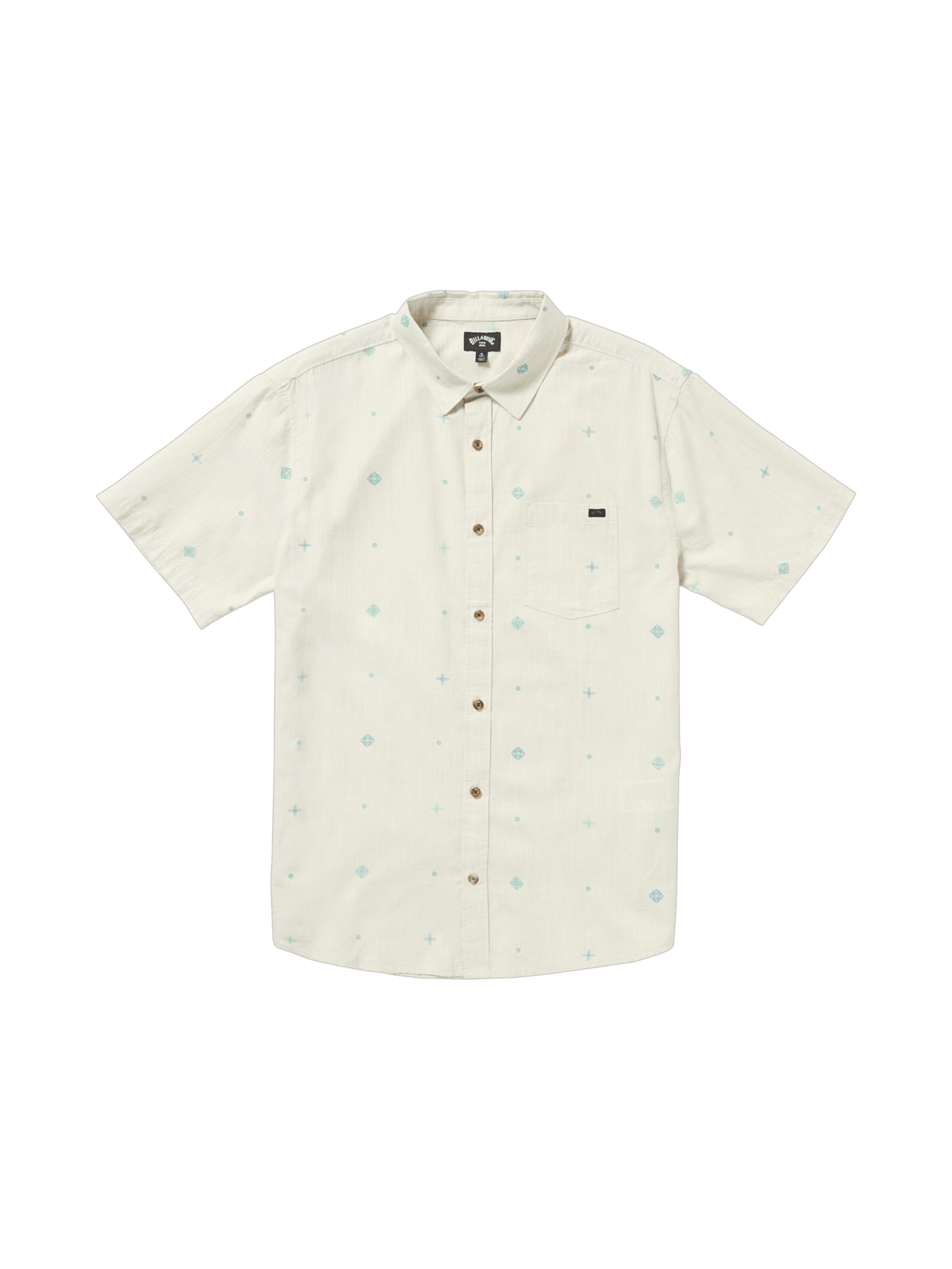BILLABONG Comfort fit Button Up Shirt 'Sundays' in Beige: front