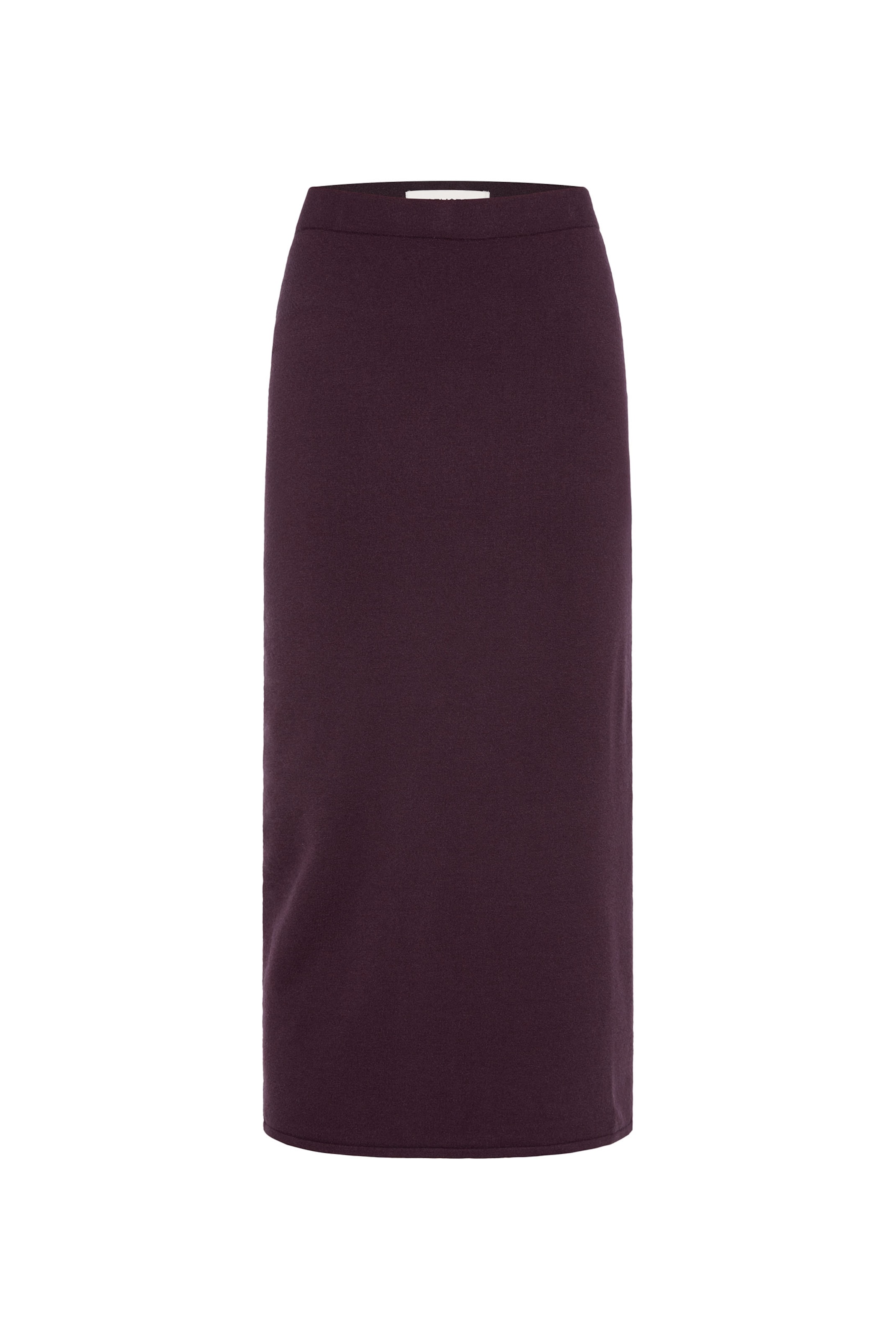 SENSES.THE LABEL Langer Strickrock in Rot: Vorderseite