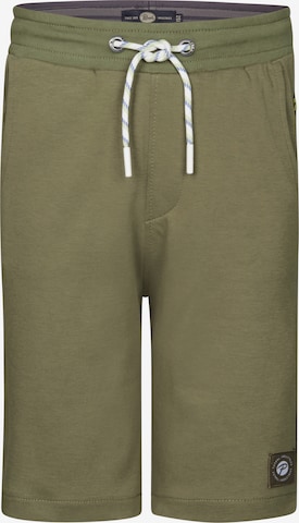 Regular Pantalon ' Capri' Petrol Industries en vert : devant