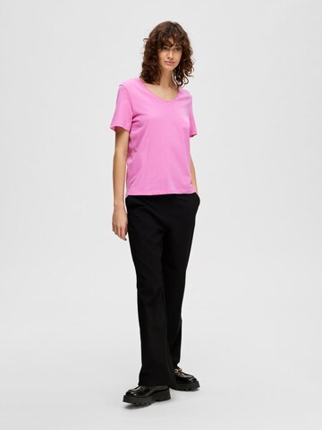 SELECTED FEMME - Camiseta en rosa