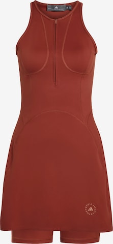 ADIDAS BY STELLA MCCARTNEY - Vestido deportivo 'Training' en rojo: frente