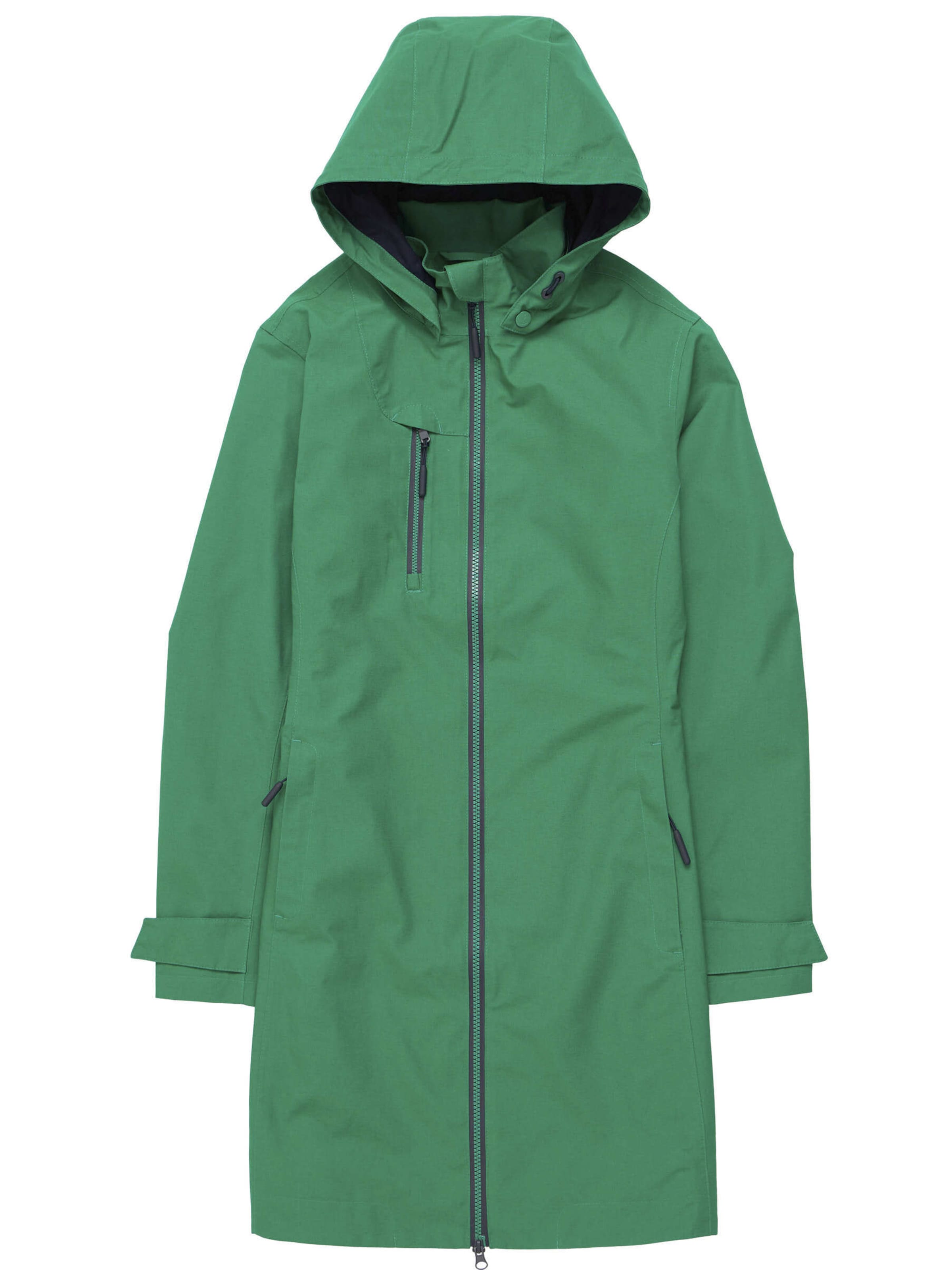 Cappotto di mezza stagione 'Coverack' di Seasalt Cornwall in verde: frontale