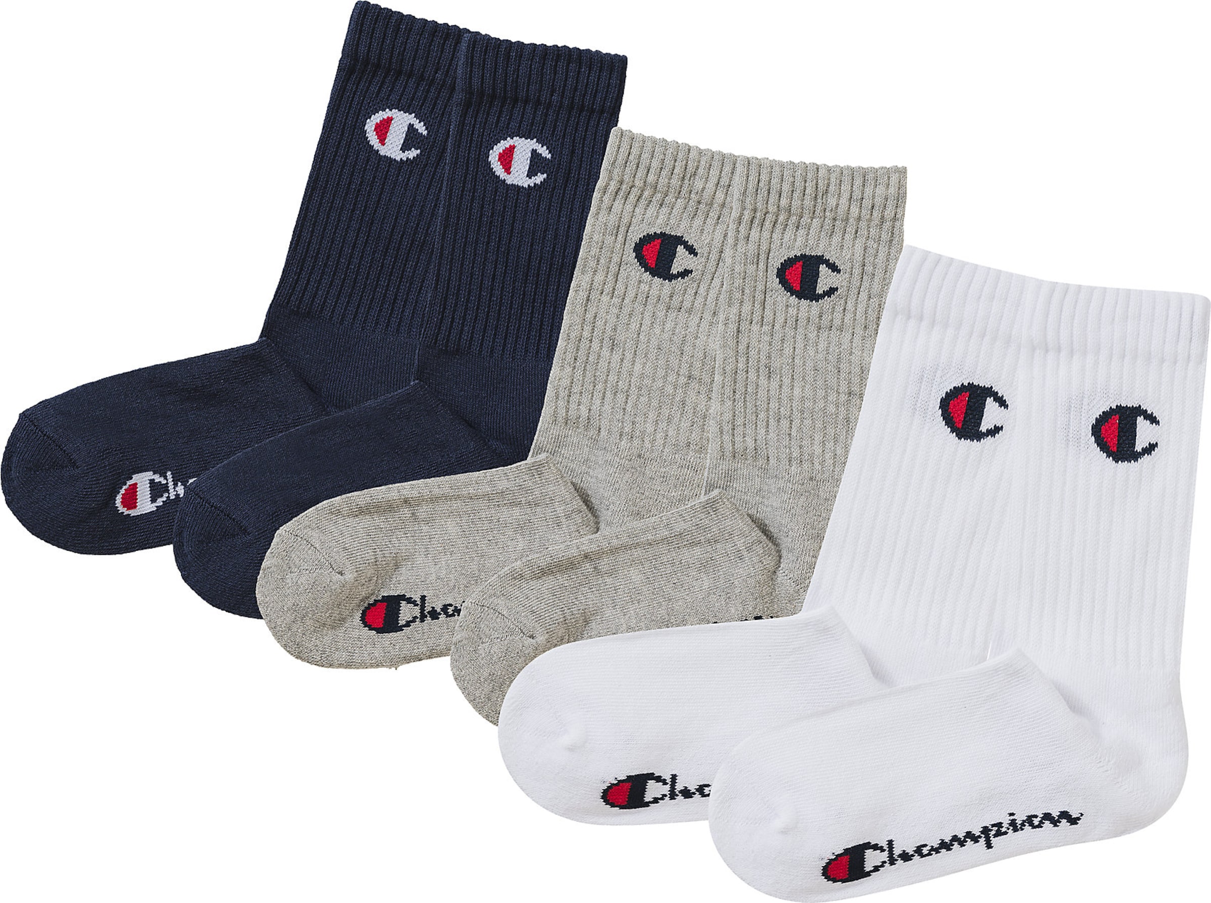 Champion Authentic Athletic Apparel Zokni - vegyes színek: elől