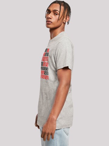 T-Shirt 'I love you 01001001 Binary Code Valentinstag' F4NT4STIC en gris