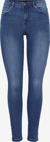 Vero Moda Curve Skinny Jeans 'TANYA' in Blue: front