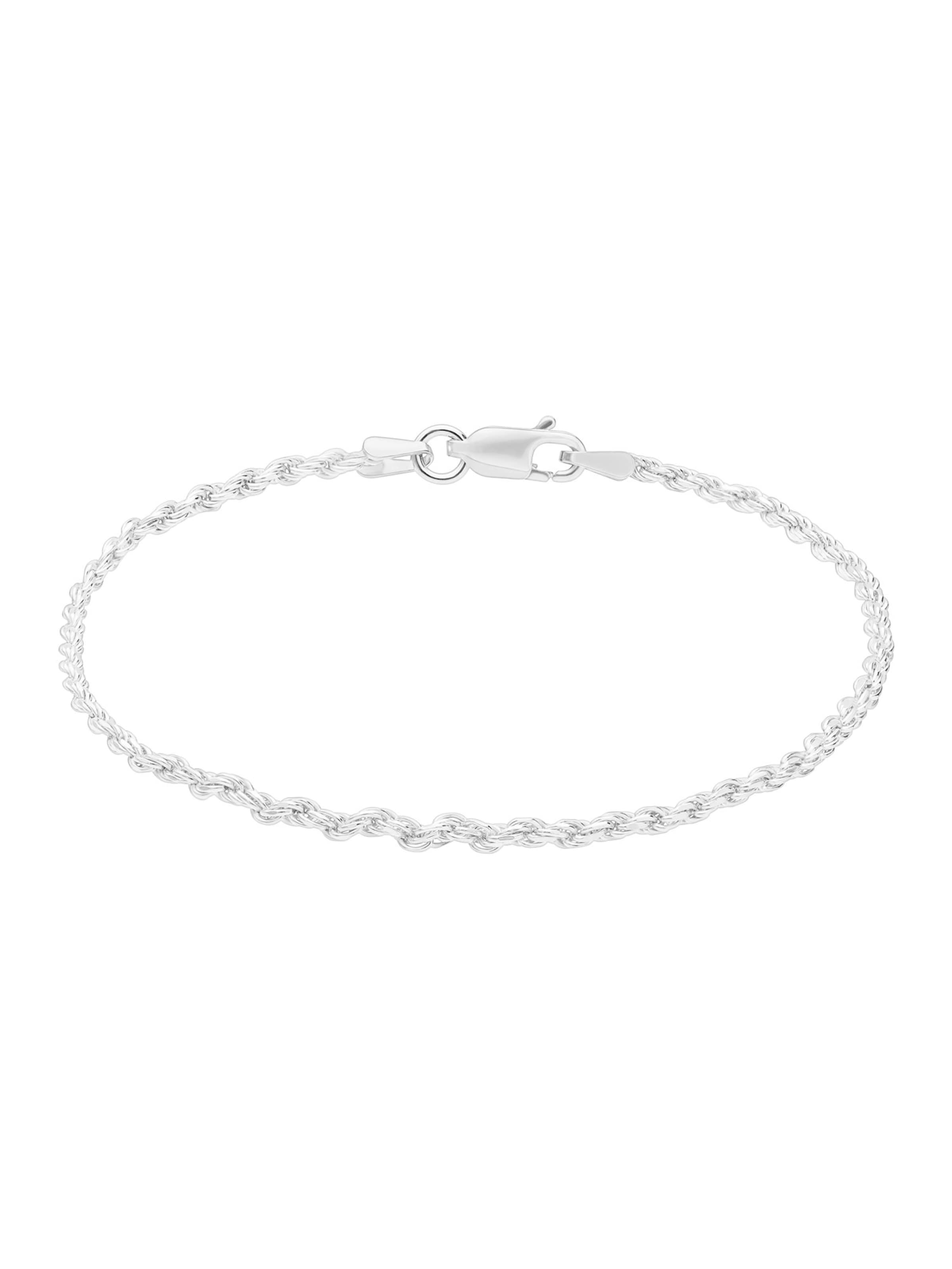 Lucardi Bracelet in Silver: front