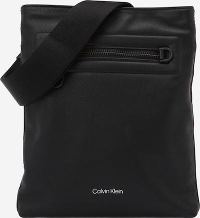 Calvin Klein Torba za čez ramo | črna / bela barva, Prikaz izdelka