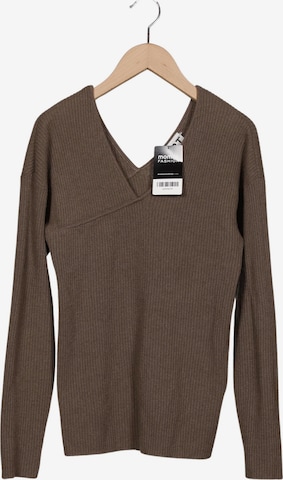 JUST FEMALE Pullover S in Braun: Vorderseite