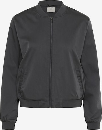 Kaffe Tussenjas 'Lea' in Zwart: voorkant