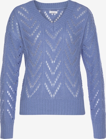 VIVANCE Sweater in Blue: front