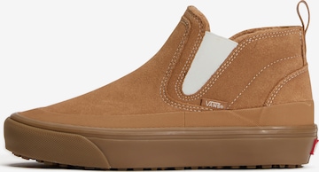 VANS - Botas chelsea em castanho: frente