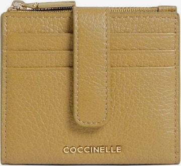 Portamonete 'COCCINELLE METALLIC 26 3' di Coccinelle in verde: frontale