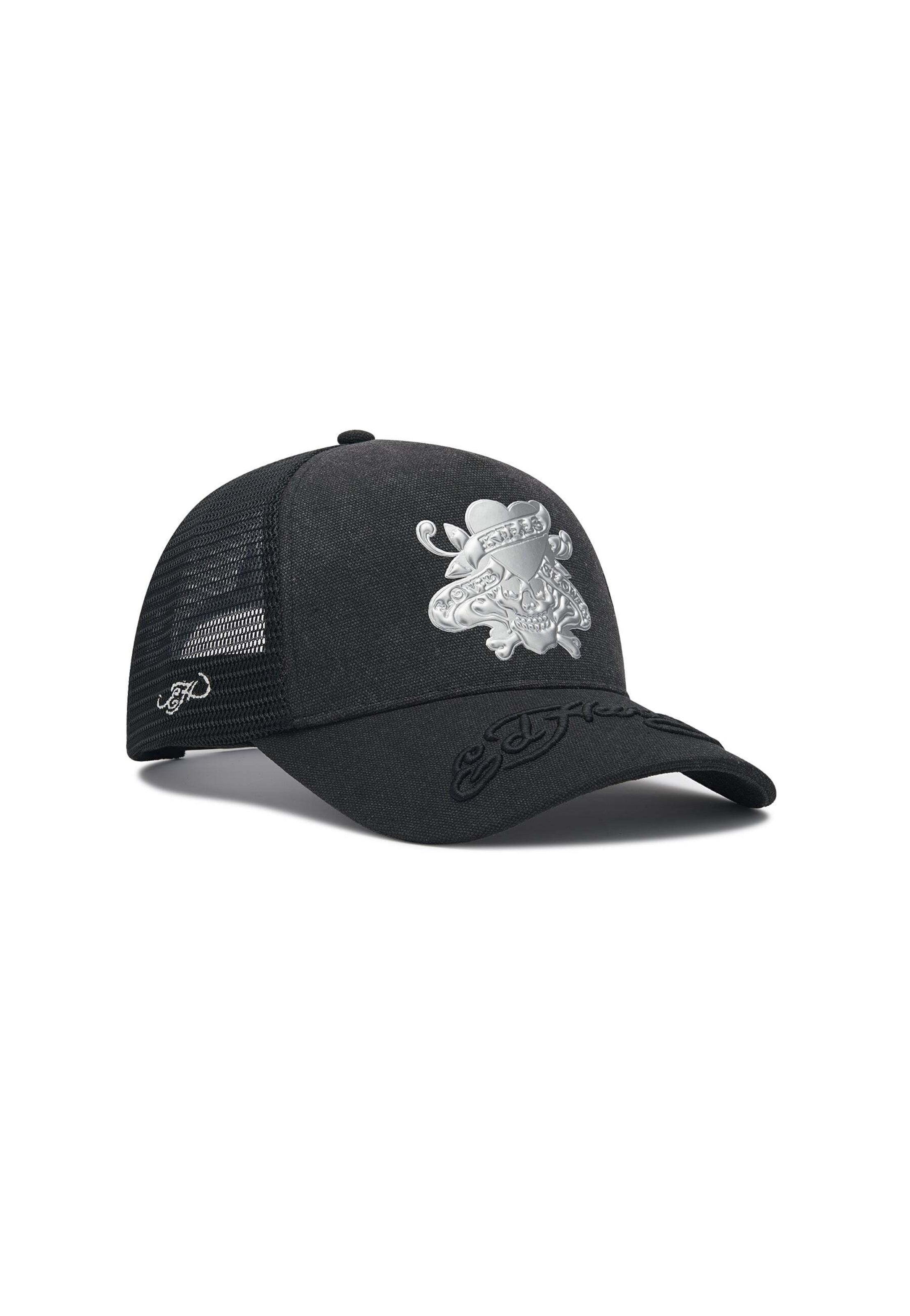 Ed Hardy Cap 'Love Kills Slowly' in Black