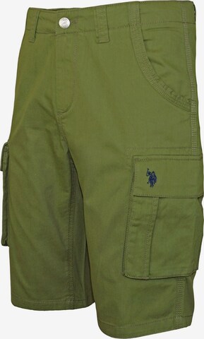 regular Pantaloni cargo di U.S. POLO ASSN. in verde