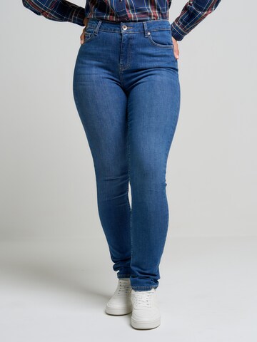 BIG STAR Slimfit Jeans 'Katrina' in Blauw: voorkant