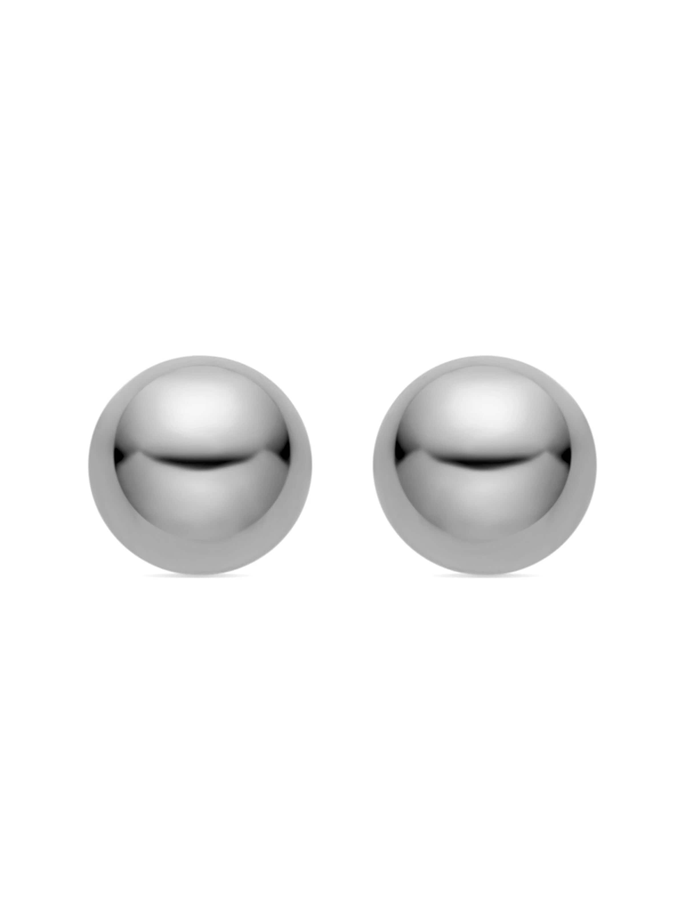 LUXBYLUX Earrings in Silver: front