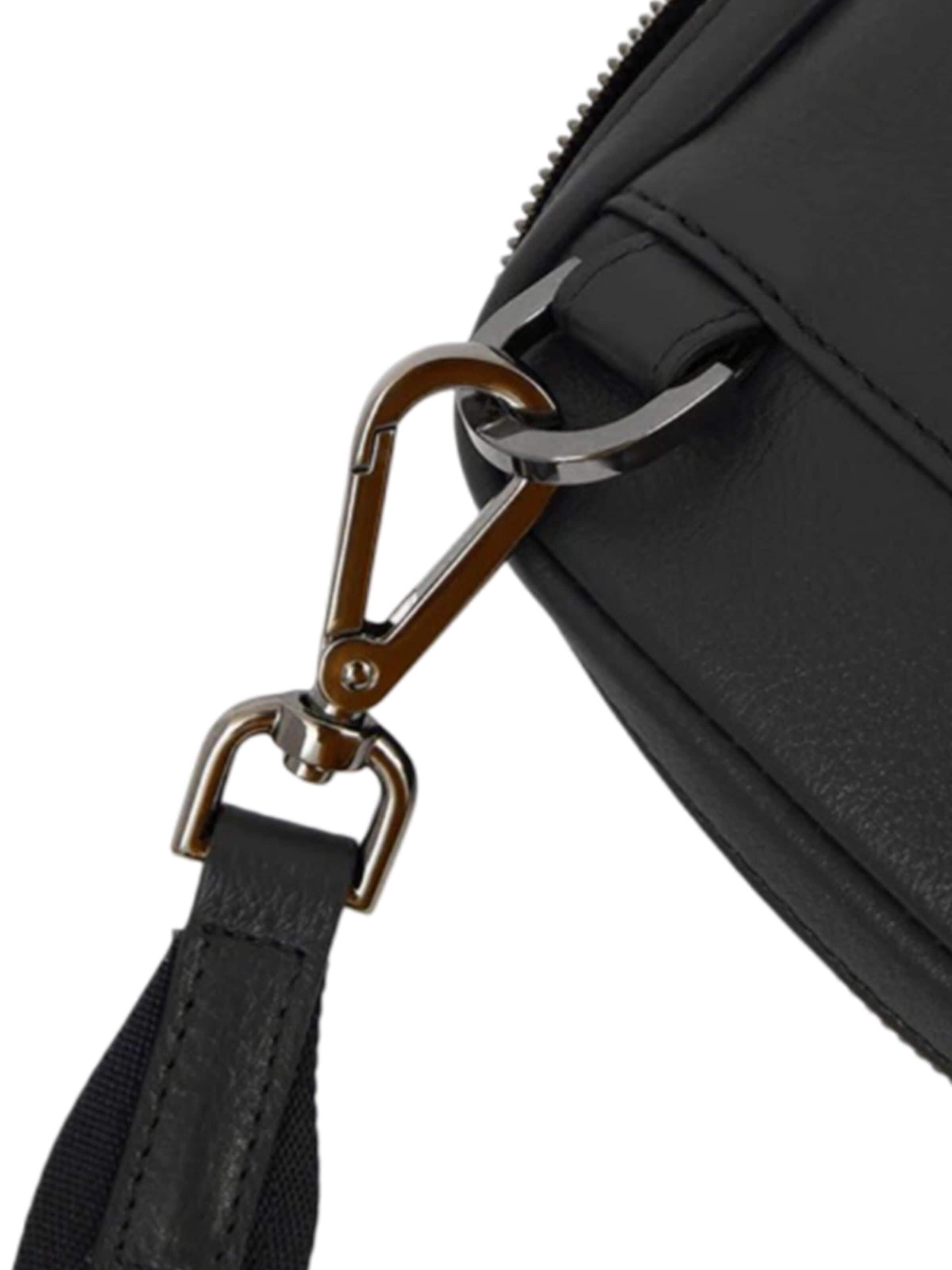 Piquadro - Bolso de hombro en negro