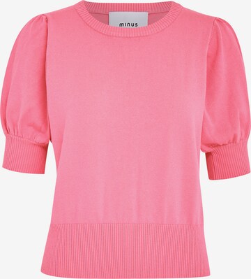 minus Sweater in Pink: front