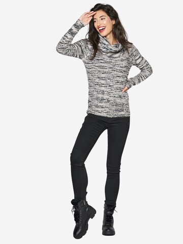 Pull-over KOROSHI en mélange de couleurs