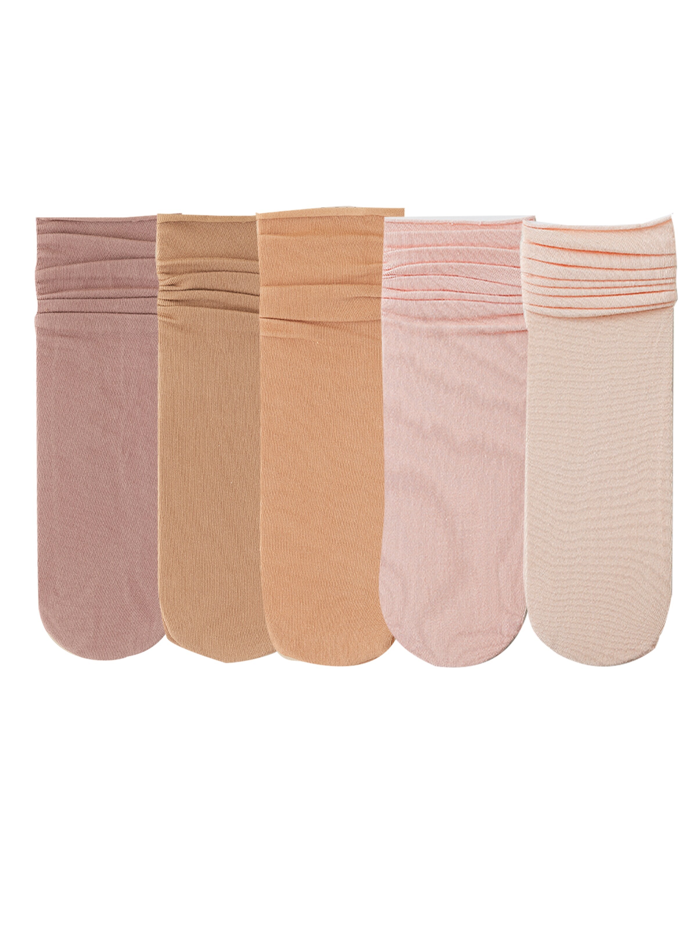 Millo Socken 'Colourful Viskose'‌‌‌‌ in Orange: Vorderseite