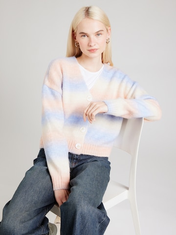 PIECES Strickjacke 'PCNadie' in Pink