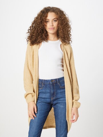 ICHI Cardigan i beige: forside