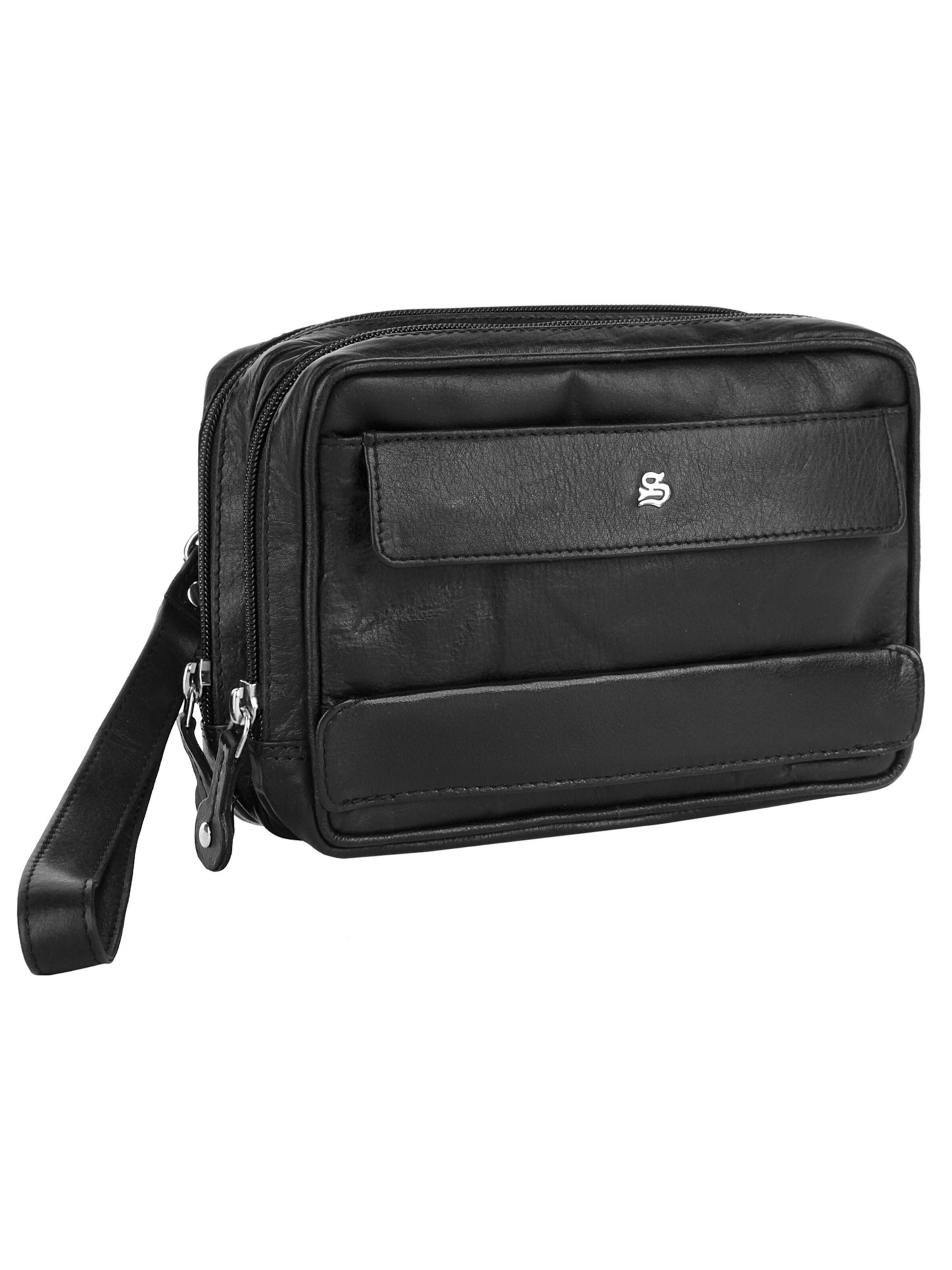 Poche ventrale Szuna en noir