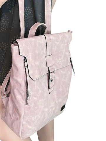 Kumixi Rugzak '2in1' in Roze