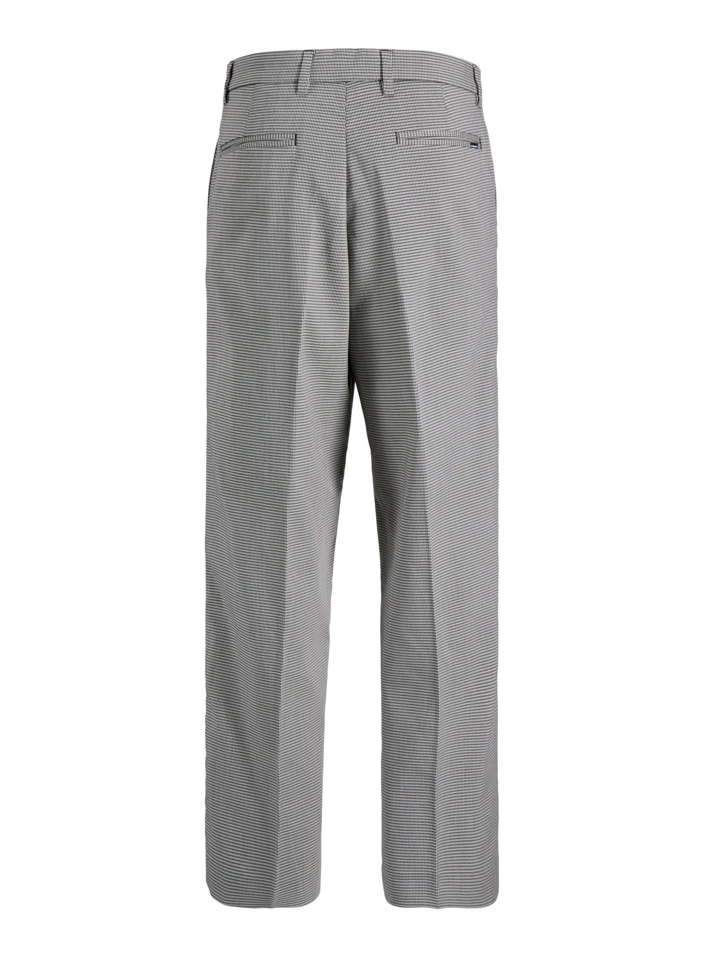 JACK & JONES Wide Leg Hose 'JPSTBill' in Grau