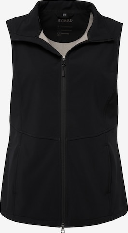 Gilet de sport Ulla Popken en noir : devant