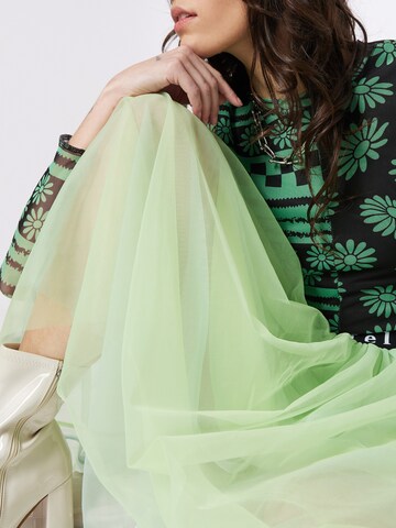 DELICATELOVE Rok 'EMILY' in Groen