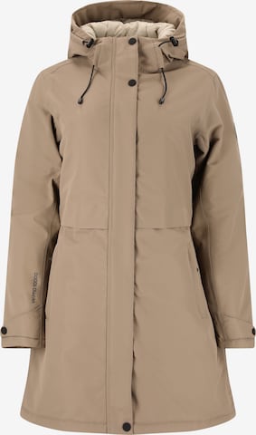 Whistler Parka 'Mullie V2' in Braun: Vorderseite