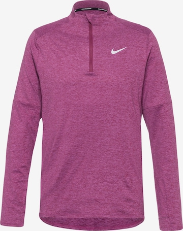 NIKE Performance Shirt 'ELMNT' in Pink: front